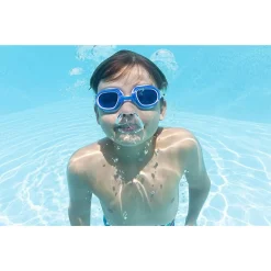 OCCHIALINI DA NUOTO PER BAMBINI LIL' CHAMP 7-14 ANNI IN SILICONE 3 COLORI 21003