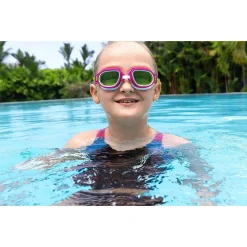 OCCHIALINI DA NUOTO PER BAMBINI LIL' CHAMP 7-14 ANNI IN SILICONE 3 COLORI 21003