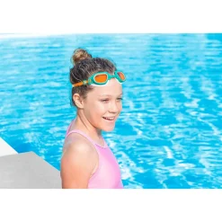 OCCHIALINI DA NUOTO PER BAMBINI LIL' CHAMP 7-14 ANNI IN SILICONE 3 COLORI 21003