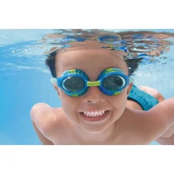 OCCHIALINI DA NUOTO PISCINA MARE SWIRL PER BAMBINI 3+ANNI COLORI ASSORTITI 21099