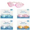 OCCHIALINI DA NUOTO PISCINA IN SILICONE IMPERMEABILE ANTIAPPANNAMENTO 4 COLORI 605420