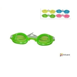 OCCHIALINI DA NUOTO SPORT MARE PISCINA PER BAMBINI 3-6 ANNI 4 COLORI ASSORTITI