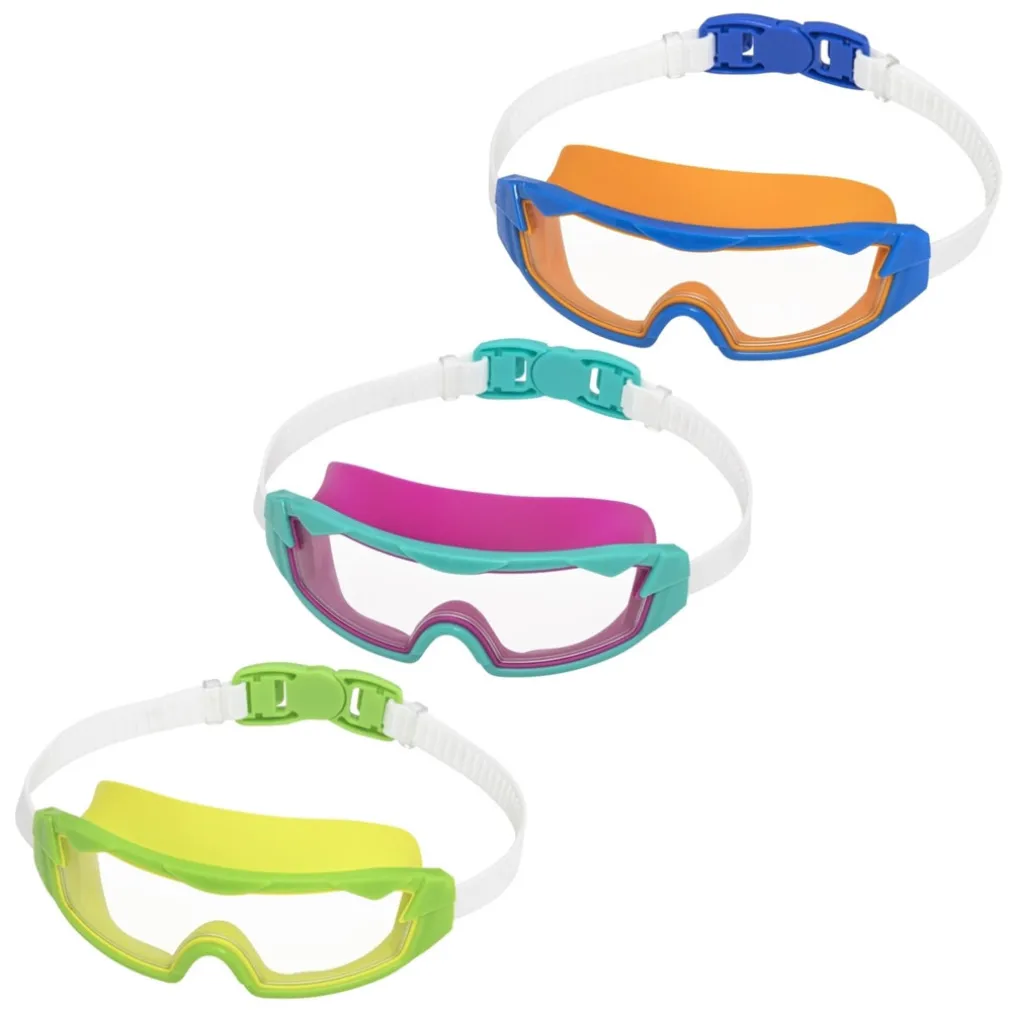 OCCHIALINI DA NUOTO SUB TIDAL SURGE CON FIBBIA BAMBINI DA 7+ ANNI 3 COLORI 21179