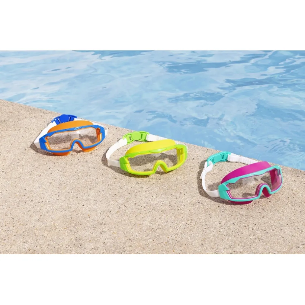 OCCHIALINI DA NUOTO SUB TIDAL SURGE CON FIBBIA BAMBINI DA 7+ ANNI 3 COLORI 21179