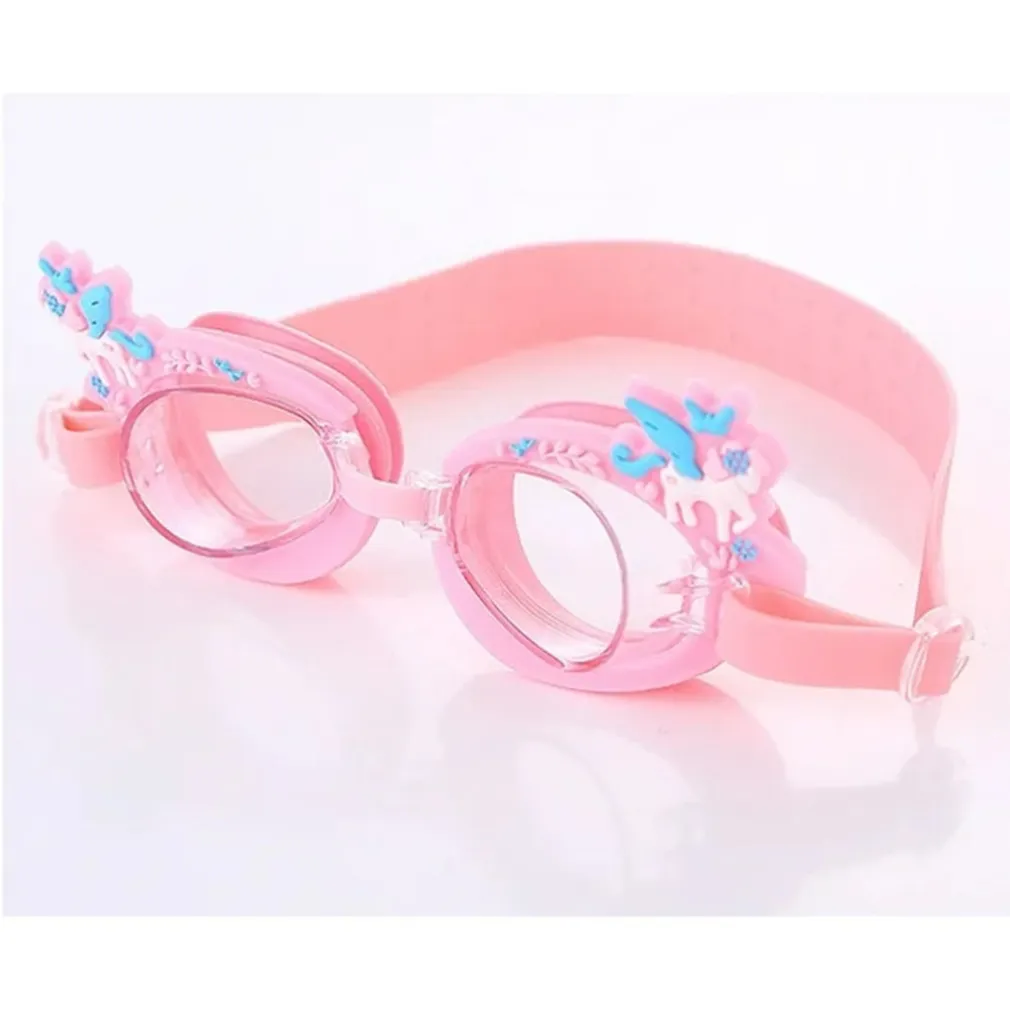 OCCHIALINI DA NUOTO UNICORNO PER BAMBINI DAI 7+ ANNI ANTIAPPANNAMENTO UV 16X6CM 618447