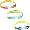 OCCHIALINI DA NUOTO WAVE 3-6 ANNI IN SILICONE CON PROTEZIONE UV 3 COLORI 21062