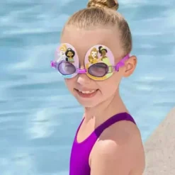 OCCHIALINI DISNEY PRINCIPESSE PER BAMBINI REGOLABILI NUOTO PISCINA MARE ESTATE