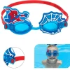 OCCHIALINI MARVEL SPIDERMAN PER BAMBINI REGOLABILI NUOTO PISCINA MARE ESTATE 3+