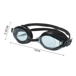 OCCHIALINI NUOTO CON TAPPI PER NASO ORECCHIE REGOLABILI ANTIAPPANNAMENTO 5 COLORI 605422