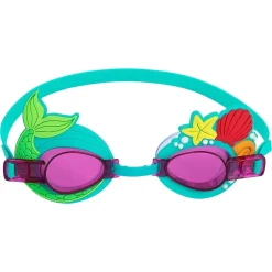 OCCHIALINI NUOTO PER BAMBINI 3+ANNI CINTURINO REGOLABILE DESIGN ASSORTITI 21080