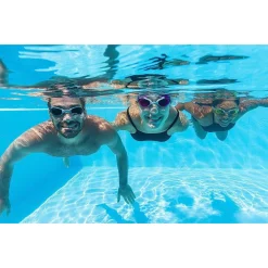 OCCHIALINI NUOTO PISCINA ACTIWEAR 14+ ANNI IN SILICONE 3 COLORI ASSORTITI 21051