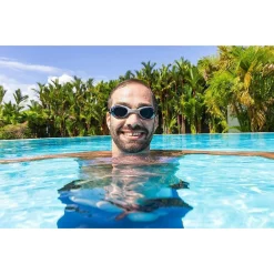 OCCHIALINI NUOTO PISCINA ACTIWEAR 14+ ANNI IN SILICONE 3 COLORI ASSORTITI 21051