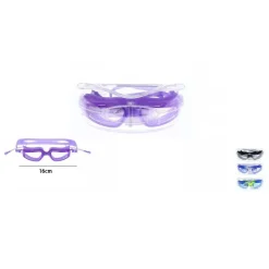 OCCHIALINI NUOTO PISCINA MARE CON TAPPI LENTI ANTIAPPANNAGGIO REGOLABILI 71566