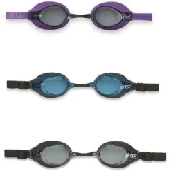 OCCHIALINI RACING DA SPORT NUOTO LENTE ANTI UV ANTIAPPANNAMENTO COLORI ASS 55691