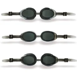 OCCHIALINI SPORT DA NUOTO PISCINA MARE +14 ANNI GRIGIO/BIANCO/TRASPARENTE 55685