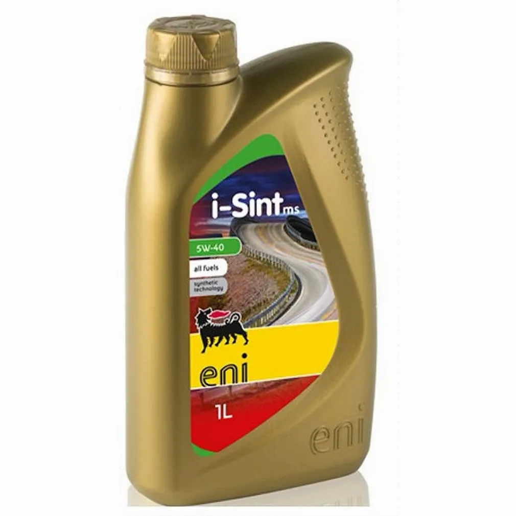 OLIO MOTORE SINTETICO LUBRIFICANTE AUTO ACEA A3 B4 I-SINT MS SAE 1 LT ENI/5W-40