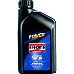 OLIO MOTORE 15W-40 POWER MULTIGRADE AUTO VEICOLI 1 LT MOTORE DIESEL LUBRIFICANTE