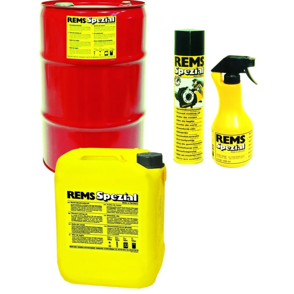 OLIO SPEZIAL MINERALE TANICA DA 5LT REMS PER FILETTARE EMULSIONANTE PERR FILIERE