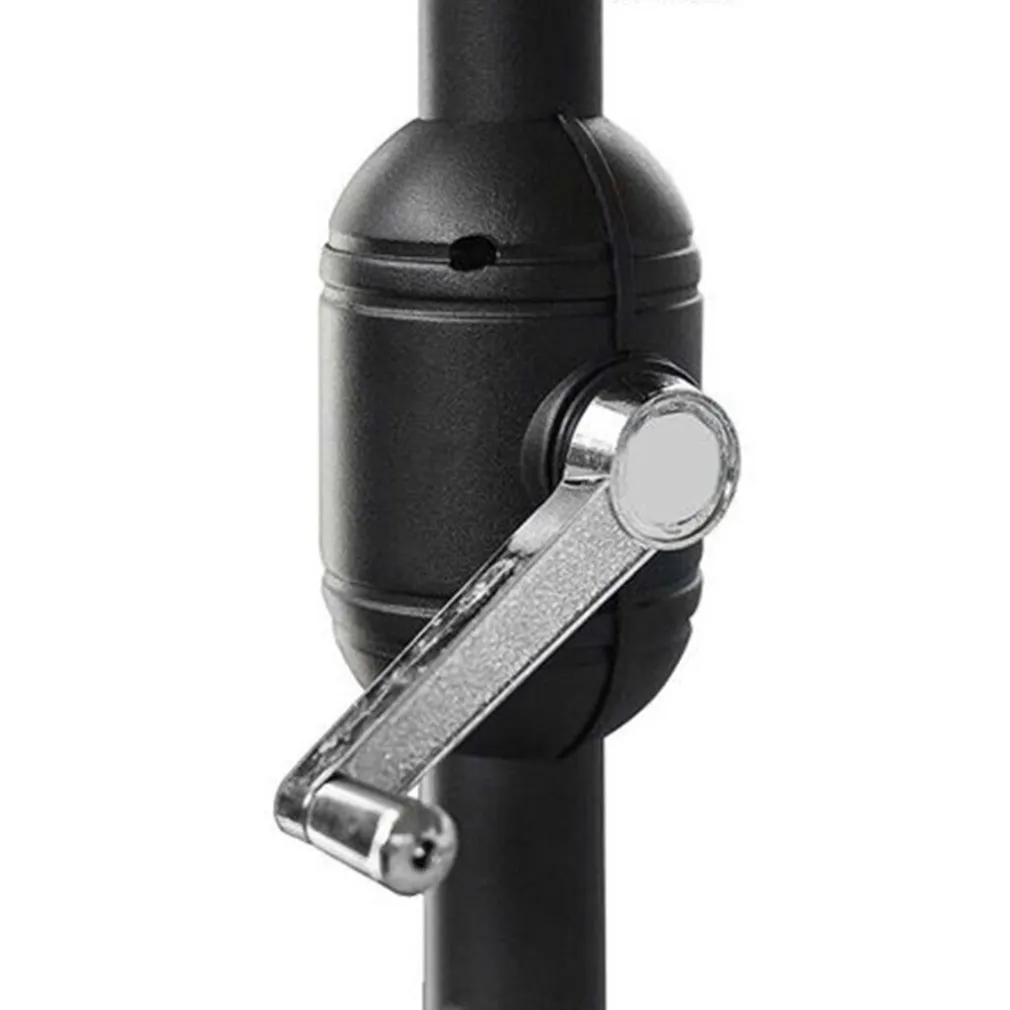 OMBRELLONE DA GIARDINO GAZEBO OMBRELLO PARASOLE 236XØ270CM VERDE CON MANOVELLA 206423