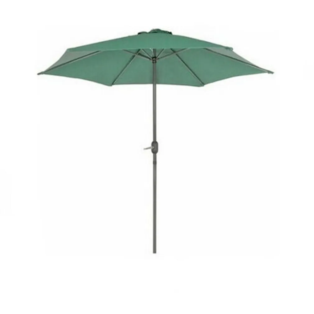 OMBRELLONE DA GIARDINO GAZEBO IN ALLUMINIO OMBRELLO PARASOLE 247XØ300CM VERDE 206420