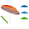 OMBRELLONE MARE 200CM CON SNODO PALO ACCIAIO CON SACCA COLORI ASSORTITI 4096259