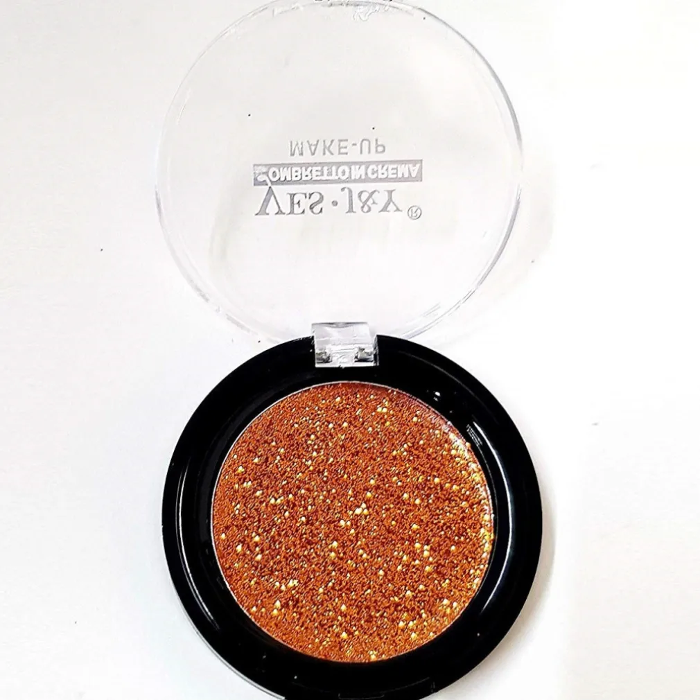 OMBRETTO CREMA GLITTER BRONZO N02 GEL BRILLANTE LUNGA DURATA 1.7G MAKE UP