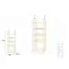 ORGANIZER PER ARMADI 5 RIPIANI CON GANCI GRUCCE SALVASPAZIO 97 X 29 X 29CM 70947
