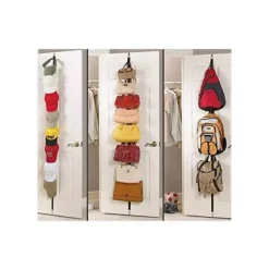 ORGANIZER PER BORSE CAPPELLI CON ELASTICO REGOLABILE PER PORTA CON 16 GANCI