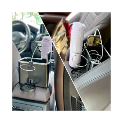 ORGANIZER PER BRACCIOLO UNIVERSALE PORTAOGGETTI PER AUTO CON PORTA BICCHIERI