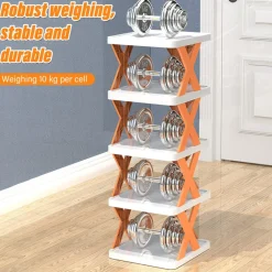 ORGANIZER PER SCARPIERA VERTICALE MONTAGGIO RAPIDO 7 LIVELLI RIPIANO PIEGHEVOLE