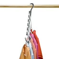 ORGANIZER SALVASPAZIO 10 PORTA STAMPELLE GRUCCE PER ARMADIO WONDER HANGER MAX