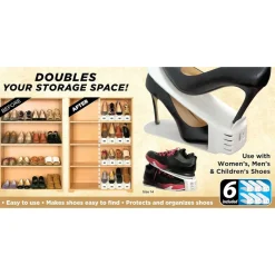 ORGANIZER SCOMPARTI SCARPIERA SALVASPAZIO PORTA SCARPE ORGANIZZATORE PER ARMADIO
