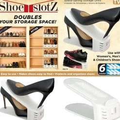 ORGANIZER SCOMPARTI SCARPIERA SALVASPAZIO PORTA SCARPE ORGANIZZATORE PER ARMADIO