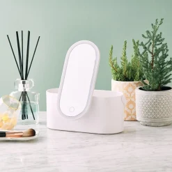 ORGANIZER SPECCHIO BOX PORTA TRUCCO PORTAGIOIE ESPOSITORE COSMETICI JK-21194