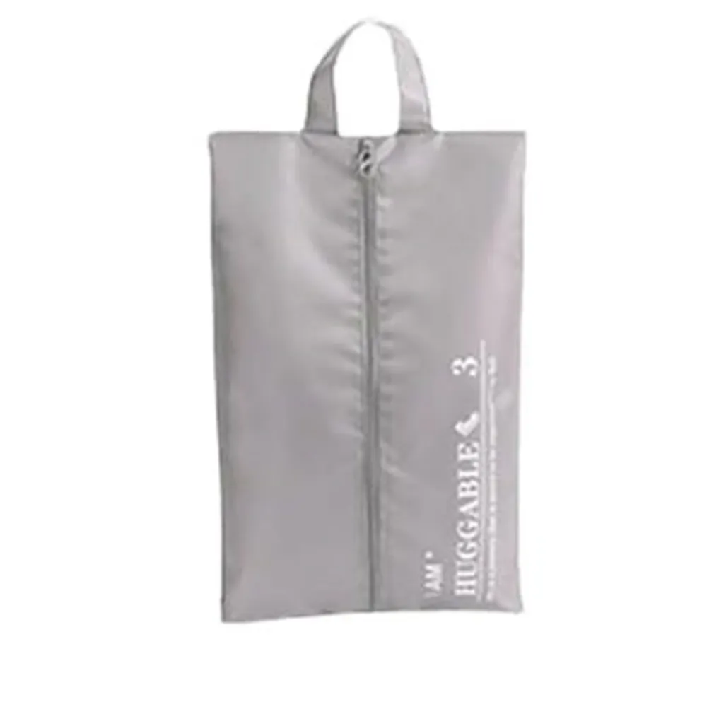 ORGANIZER VIAGGIO CASA BORSA IMPERMEABILE ORGANIZZATORE VALIGIA GRIGIO 38X23X12CM 87711