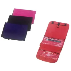 ORGANIZZATORE DA VIAGGIO MULTITASCHE BORSA DA TOILETTE 6 SCOMPARTI CON GANCIO