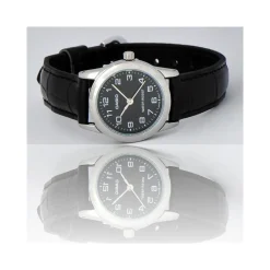 OROLOGIO DA POLSO CASIO LTP-V001L-1BUDF ANALOGICO DONNA PELLE NERO