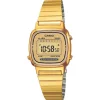 OROLOGIO DA POLSO CASIO LA670WGA-9DF DIGITALE DONNA ACCIAIO VINTAGE DORATO