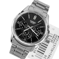OROLOGIO DA POLSO CASIO MTP-1375D-1AVDF ANALOGICO UOMO ACCIAIO