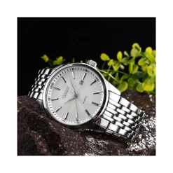 OROLOGIO DA POLSO CURREN 8071 UOMO ANALOGICO QUARZO ACCIAIO DATA BIANCO