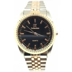 OROLOGIO DA POLSO IK COLLECTION ANALOGICO AL QUARZO SILVER ROSA QUADRANTE NERO