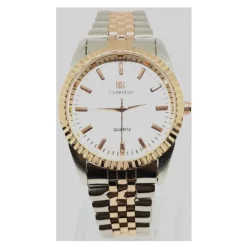 OROLOGIO DA POLSO IK COLLECTION ANALOGICO AL QUARZO SILVER ROSA QUADRANTE SILVER