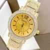 OROLOGIO DA POLSO SOUSOU 6422 QUARZO MODA FASHION BRILLANTINI DORATO FONDO ORO