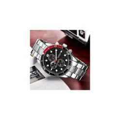 OROLOGIO DA POLSO UOMO AL QUARZO CON DATA QUADRANTE NERO CURREN 8028 ANALOGICO