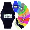 OROLOGIO DIGITALE SPORT CON CINTURINO IN SILICONE COLORATO PER UOMO DONNA UNISEX