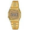 OROLOGIO DONNA POLSO CASIO LA-690WEGA-9EF CRONOGRAFO SVEGLIA CALENDARIO DORATO