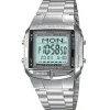 OROLOGIO POLSO CASIO DB-360-1ADF DIGITALE DATABANK UNISEX ACCIAIO CLASSIC