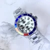 OROLOGIO POLSO COSS UOMO ANALOGICO QUARZO LUMINOSO SILVER BLU QUADRANTE BIANCO