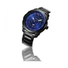 OROLOGIO POLSO CURREN 8266 UOMO ANALOGICO DATA QUARZO BUSINESS NERO BLU