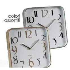 OROLOGIO 30X4 CM PARETE CLASSICO CASA MODERNO SILENZIOSO COLOR ASSORTITI 768200